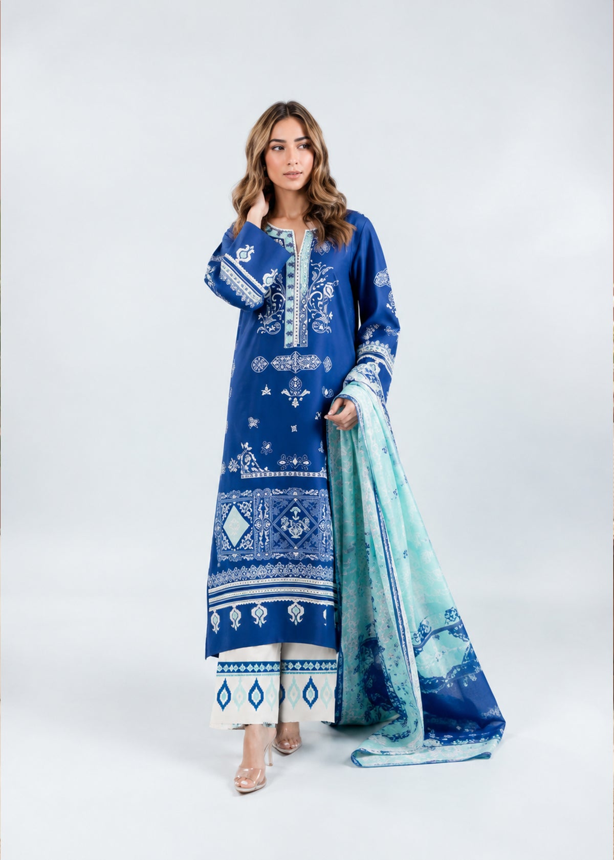 Printed Co-Ord Set (Pret) - L049
