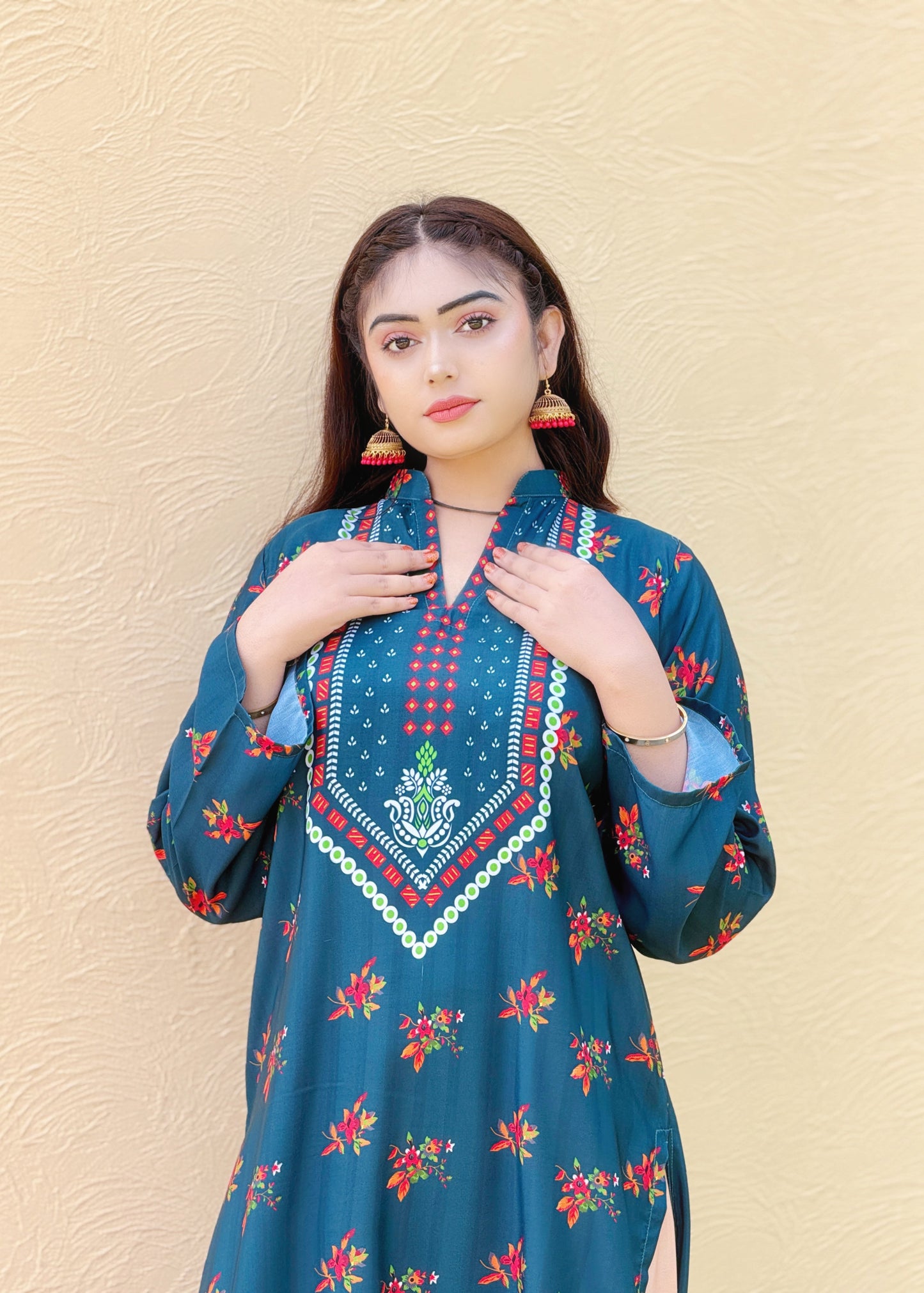 Printed Co-Ord Set (Pret) - L047
