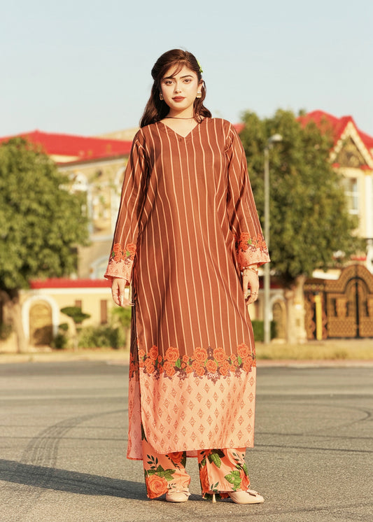 Printed Co-Ord Set (Pret) - L046