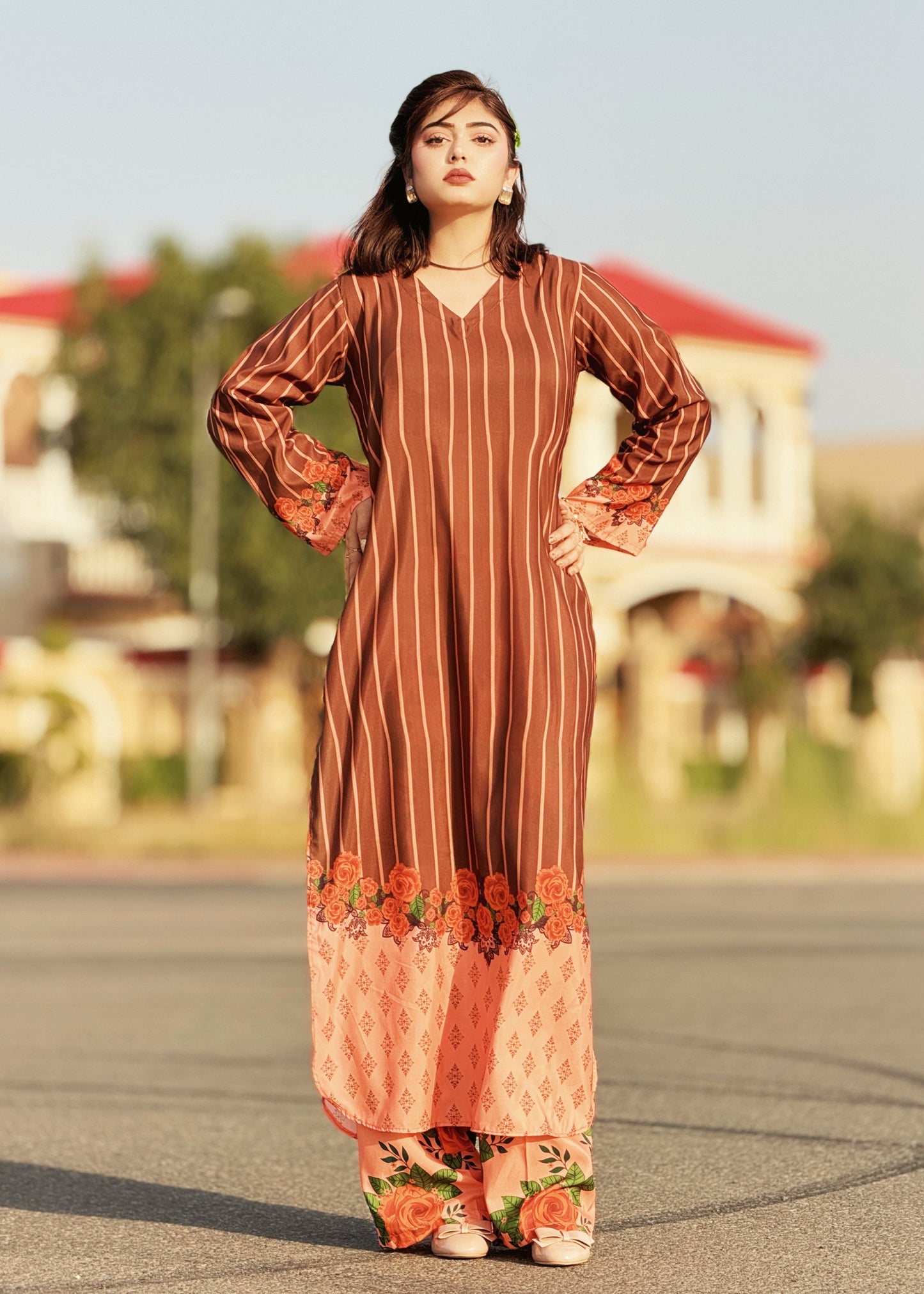 Printed Co-Ord Set (Pret) - L046