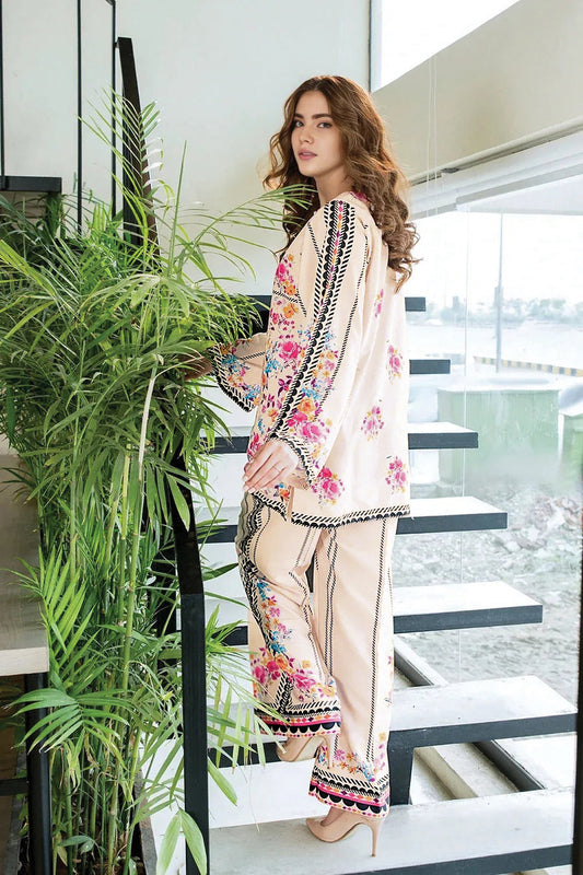 Black-Peach Co-Ord Set (Pret) - CS02