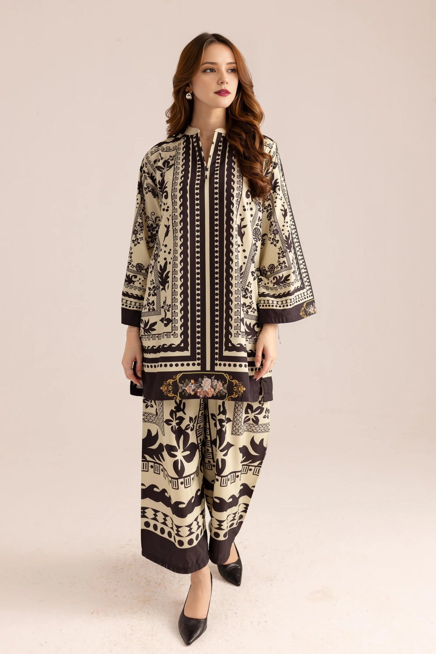 Printed Co-Ord Set (Pret) - 112