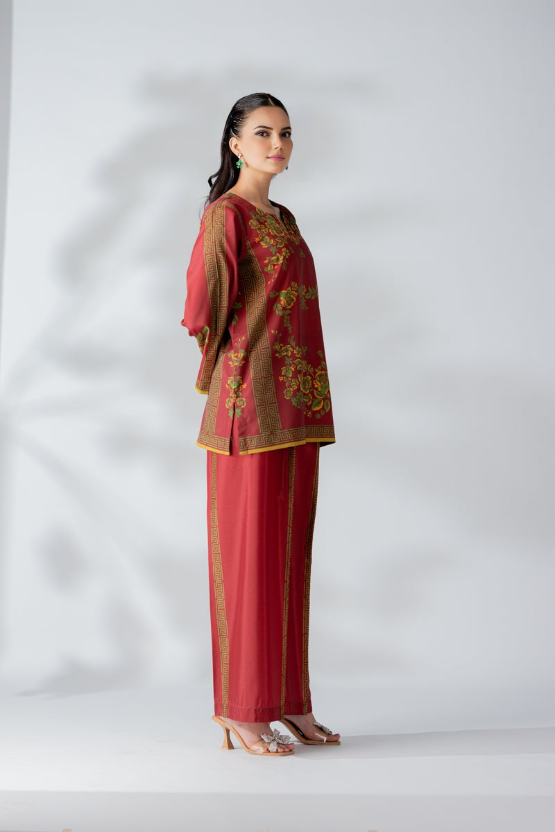 Printed Co-Ord Set (Pret) - 107