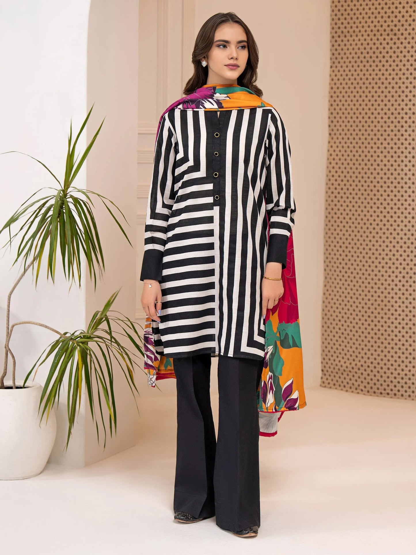 Printed Co-Ord Set (Pret) - 1014