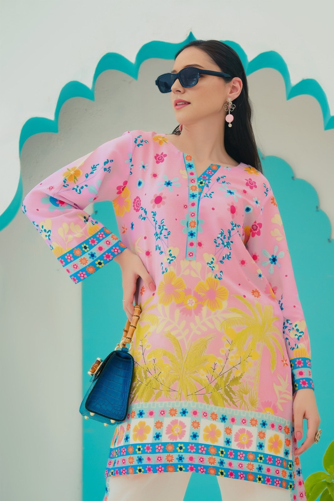 Printed Co-Ord Set (Pret) - 113