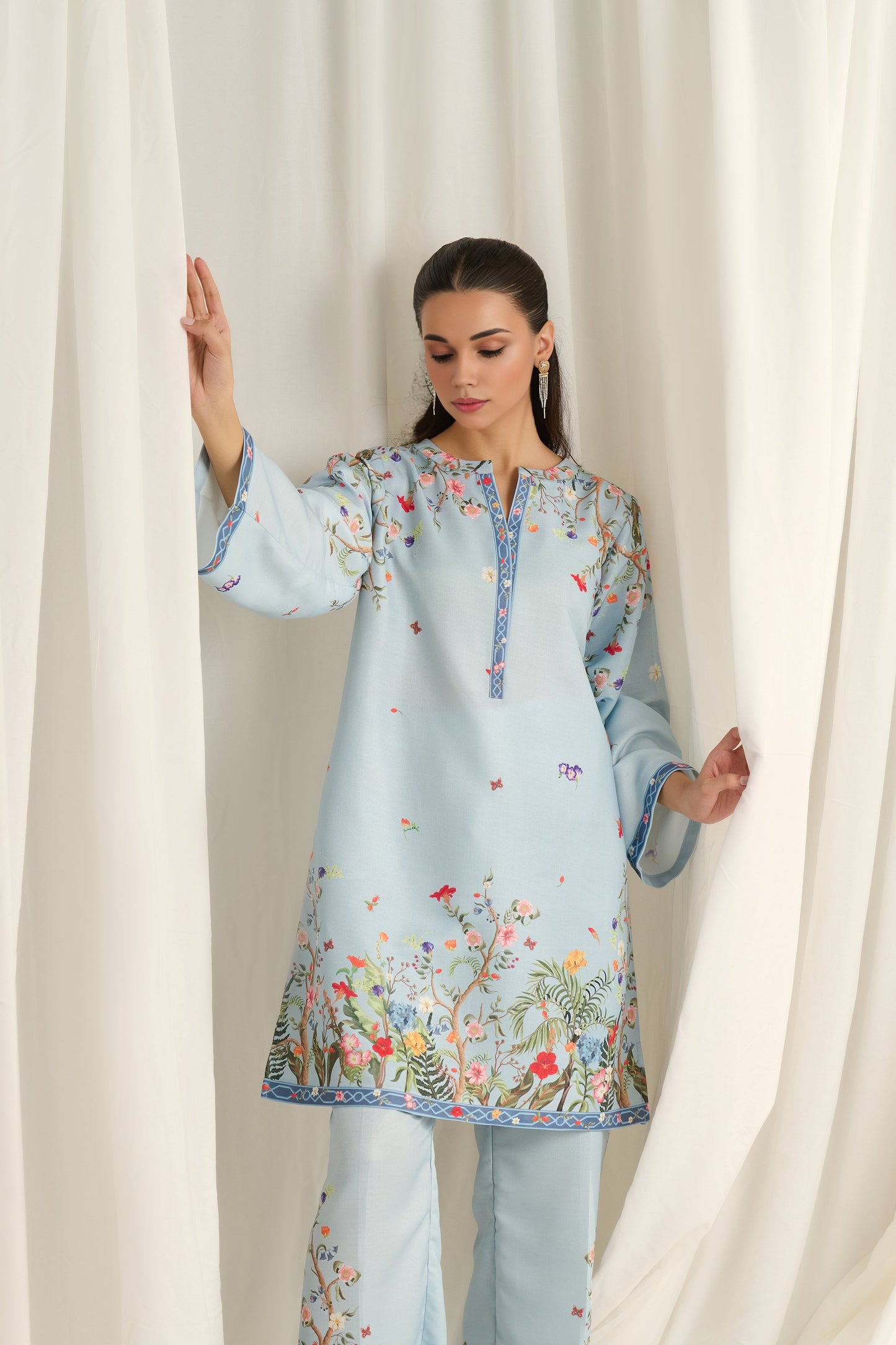 Printed Co-Ord Set (Pret) - 705