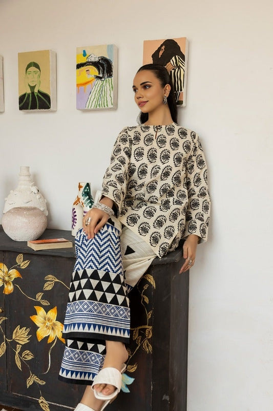 Printed Co-Ord Set (Pret) - 801