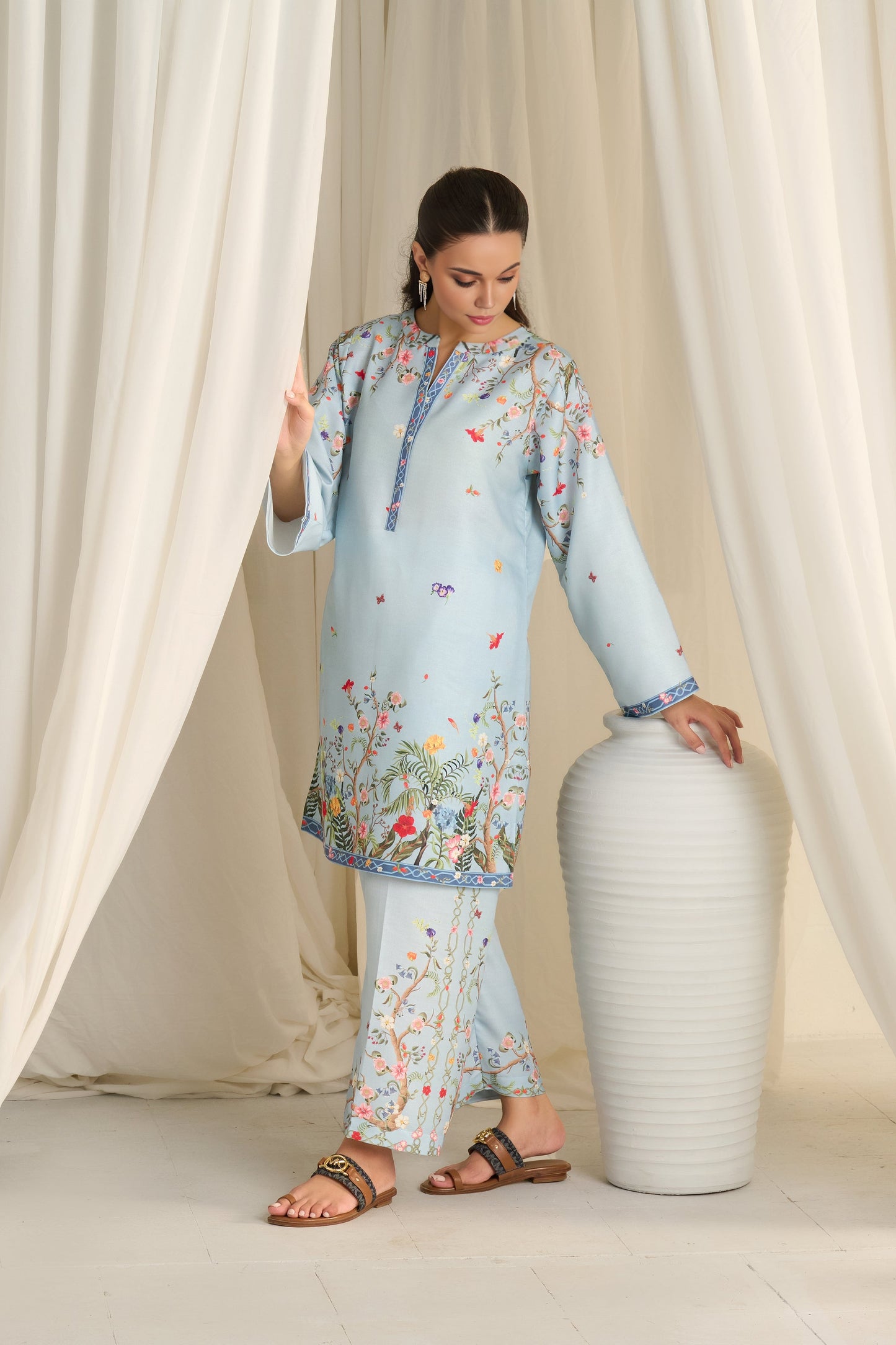Printed Co-Ord Set (Pret) - 705
