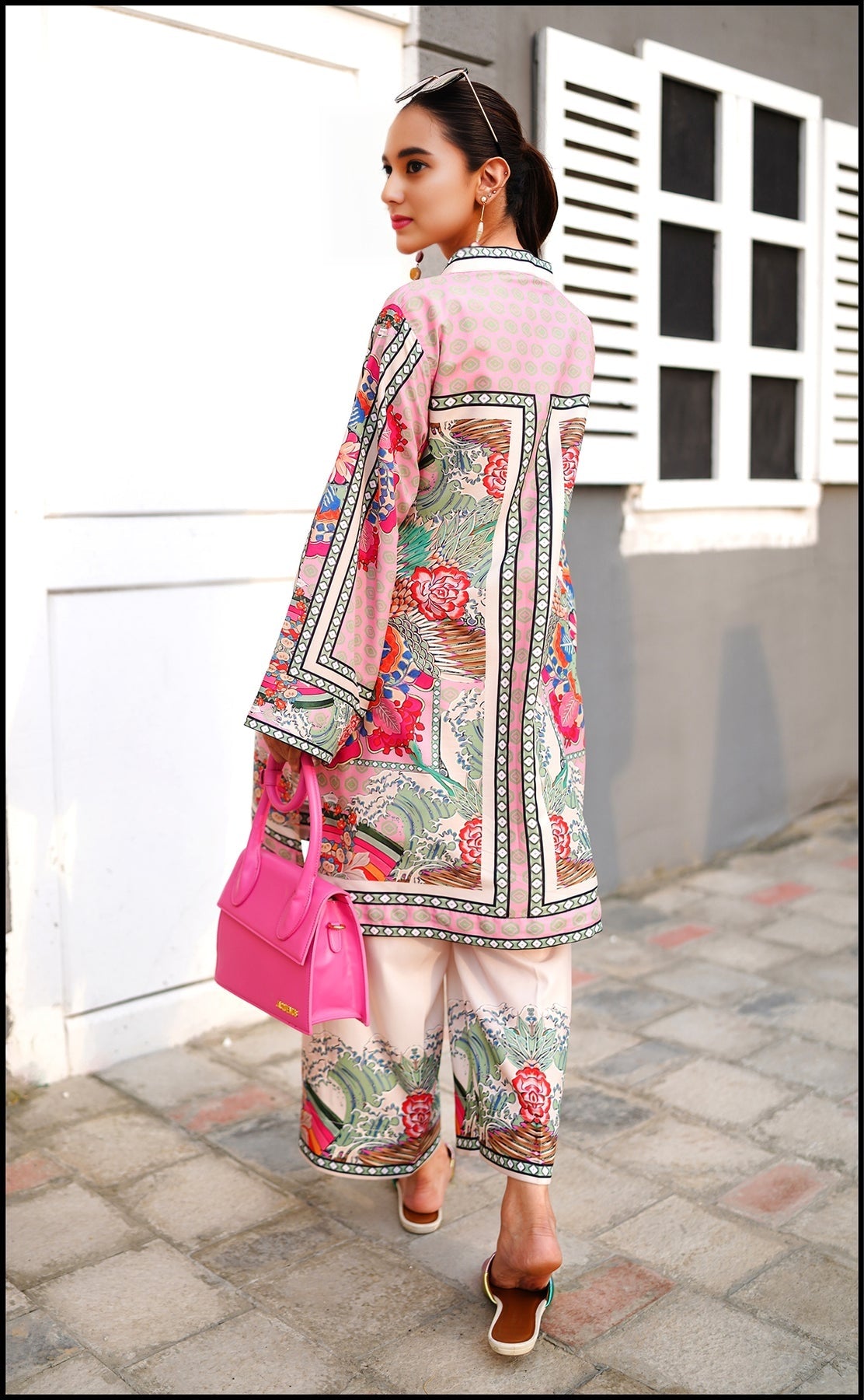 Printed Co-Ord Set (Pret) - 605
