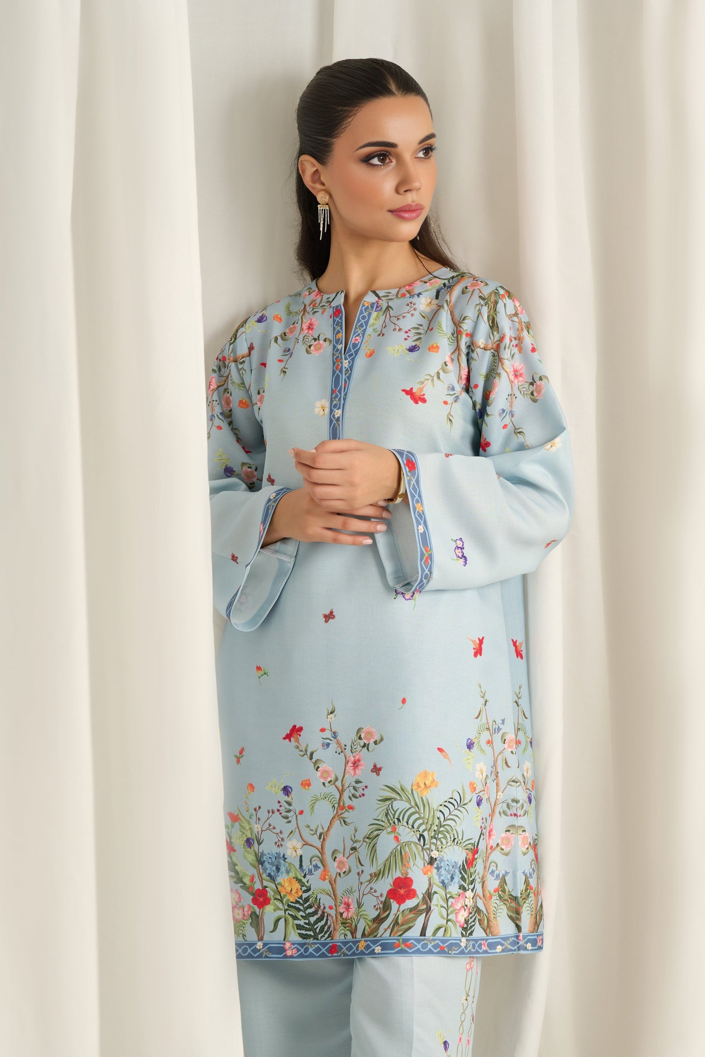 Printed Co-Ord Set (Pret) - 705