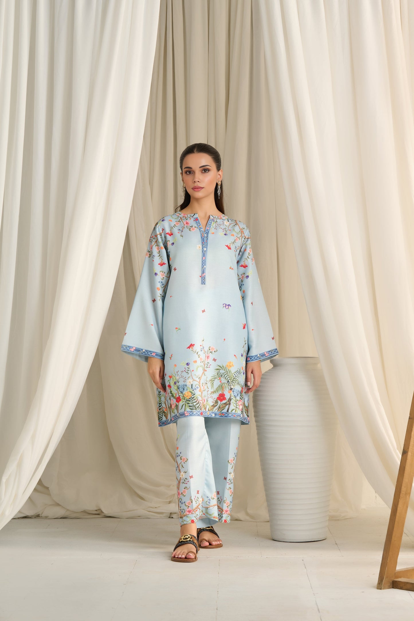Printed Co-Ord Set (Pret) - 705