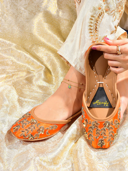 Daisy Women's Bridal Khussa by Heeriye