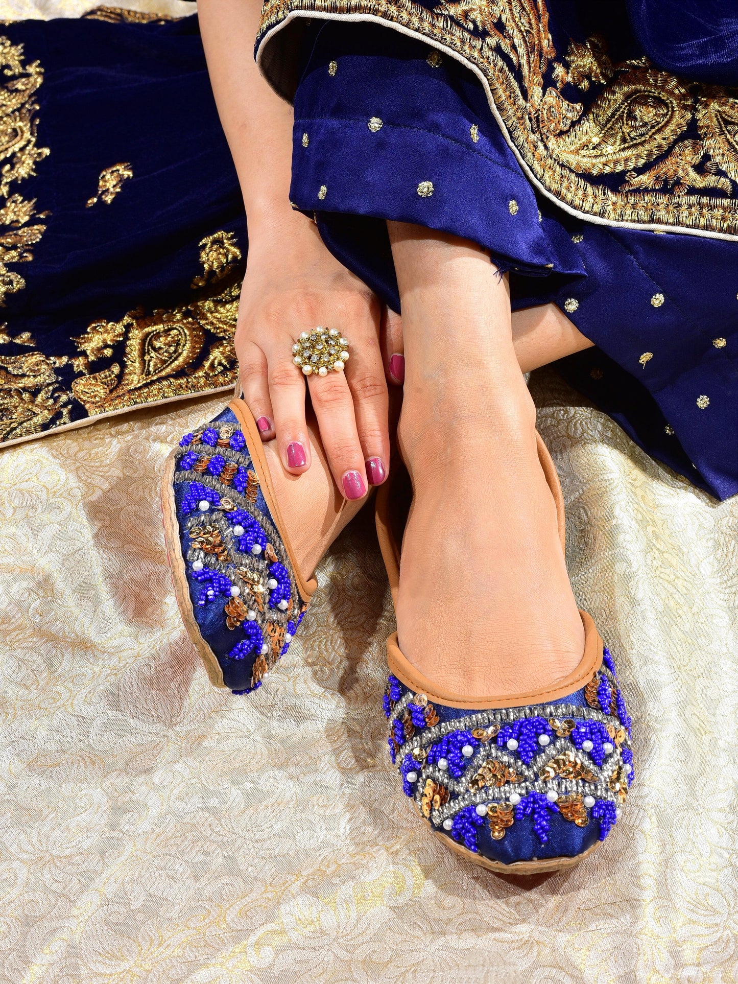 Dilbar Women's Bridal Khussa by Heeriye