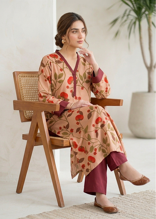 Printed Co-Ord Set (Pret) - K002