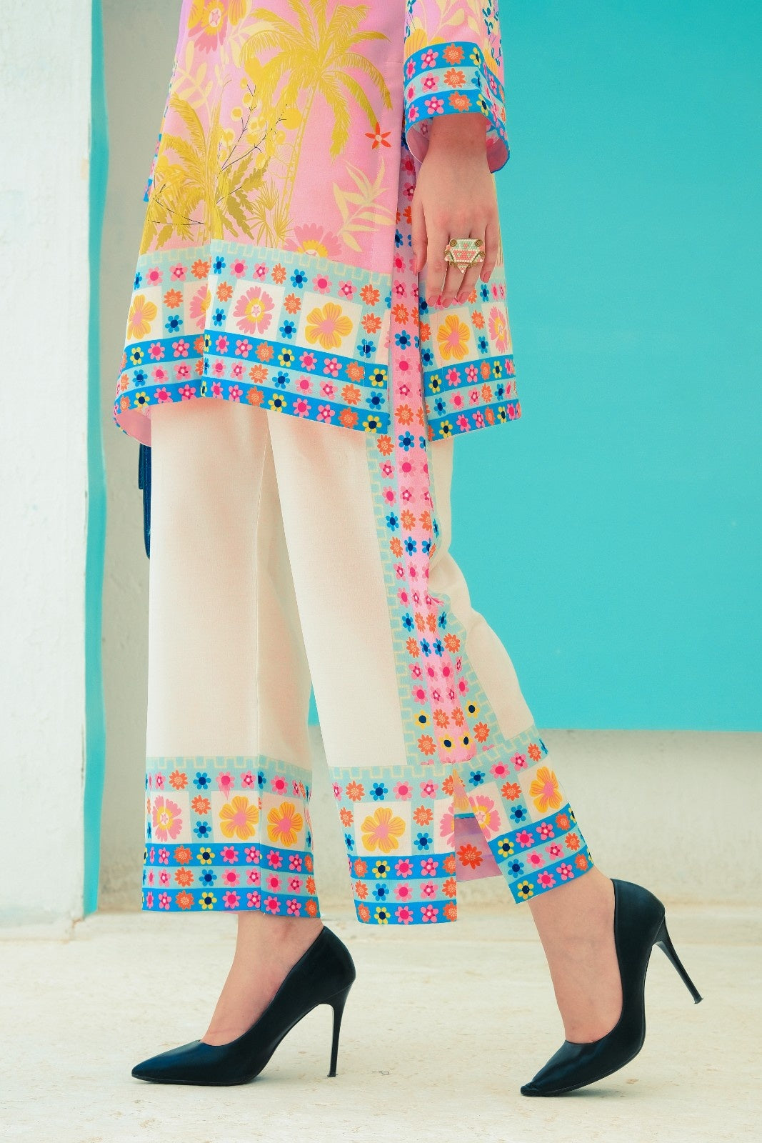 Printed Co-Ord Set (Pret) - 113
