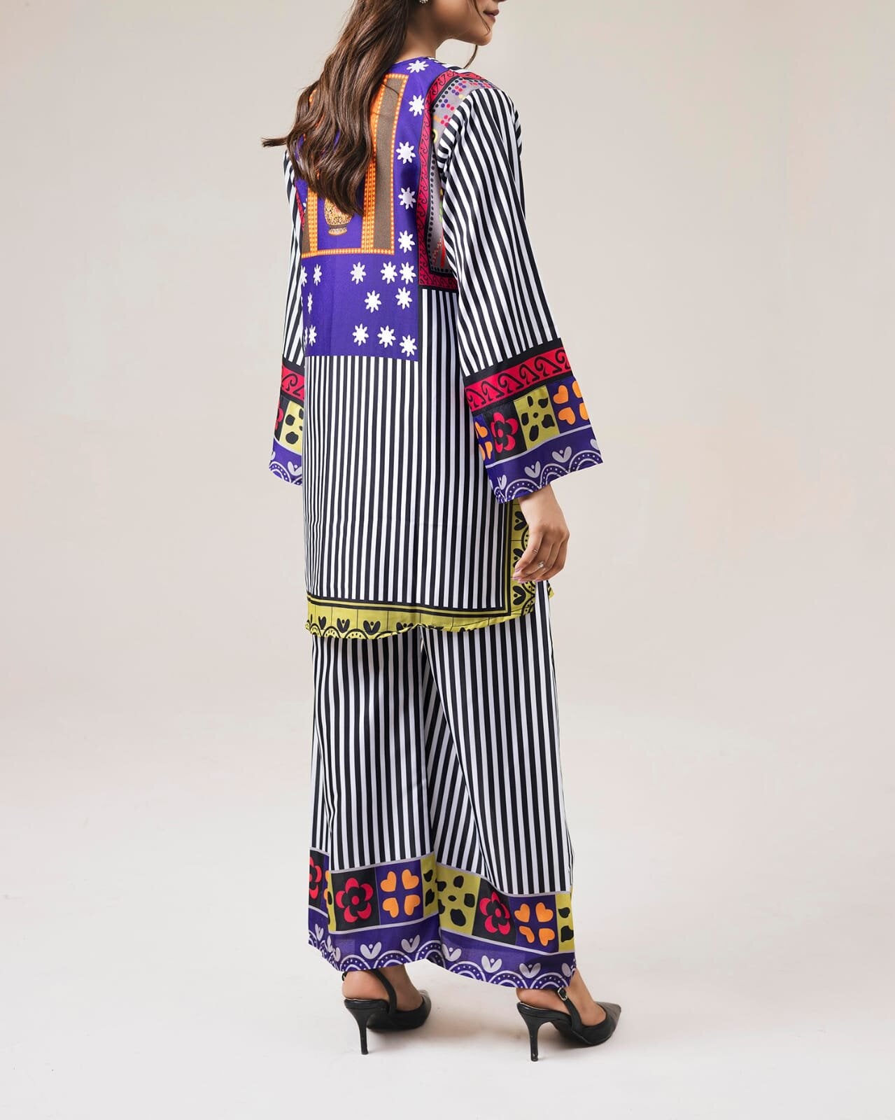 Printed Co-Ord Set (Pret) - 1012