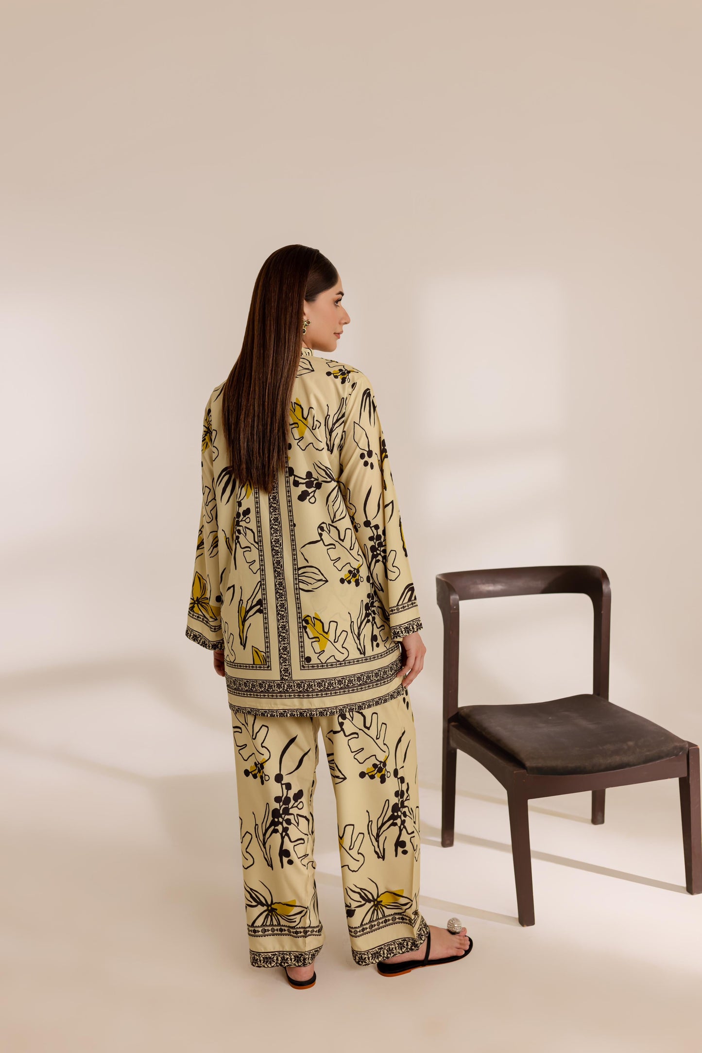 Printed Co-Ord Set (Pret) - 411