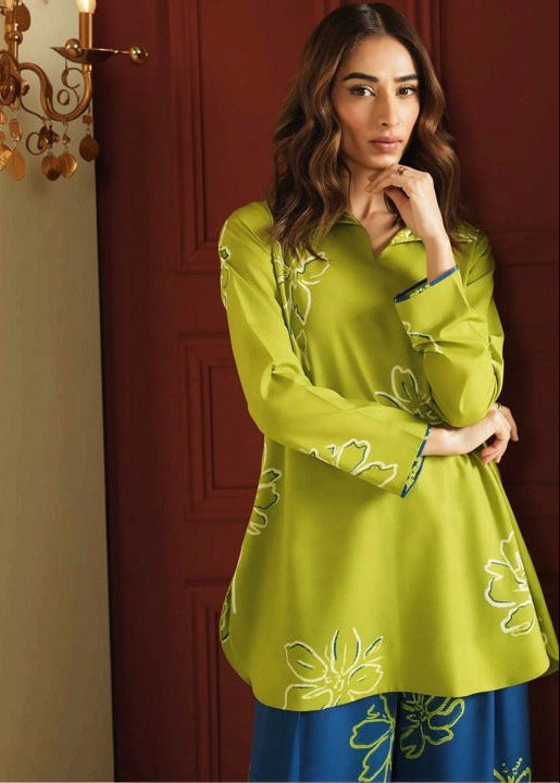 Printed Co-Ord Set (Pret) - 4050