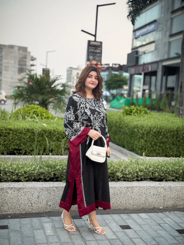 Winter Printed Co-Ord Set (Pret) - L017