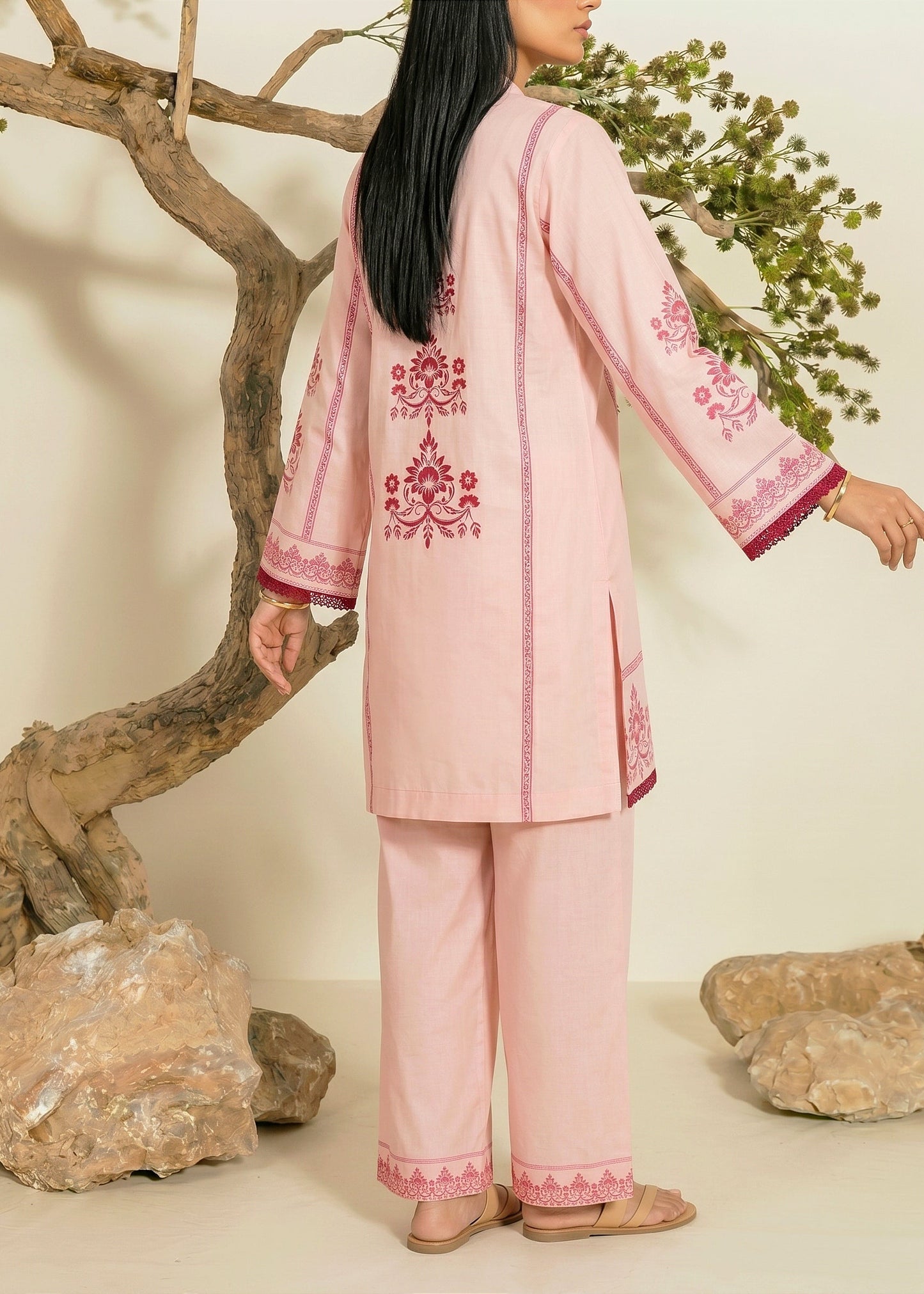Printed Co-Ord Set (Pret) - 5024