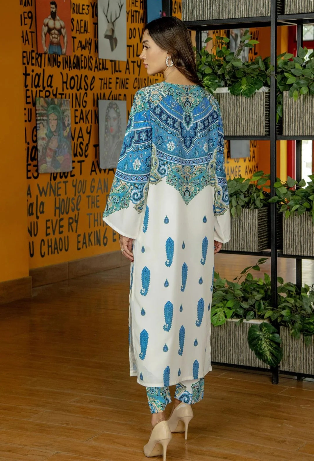 Printed Co-Ord Set (Pret) - L013