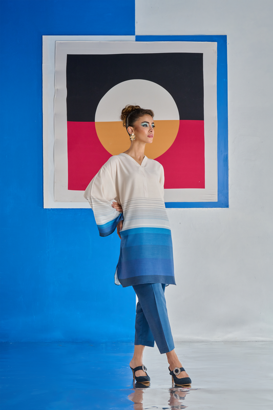 Printed Co-Ord Set (Pret) - 1100