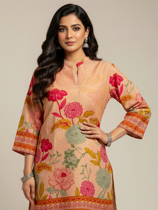 Printed Co-Ord Set (Pret) - 1155