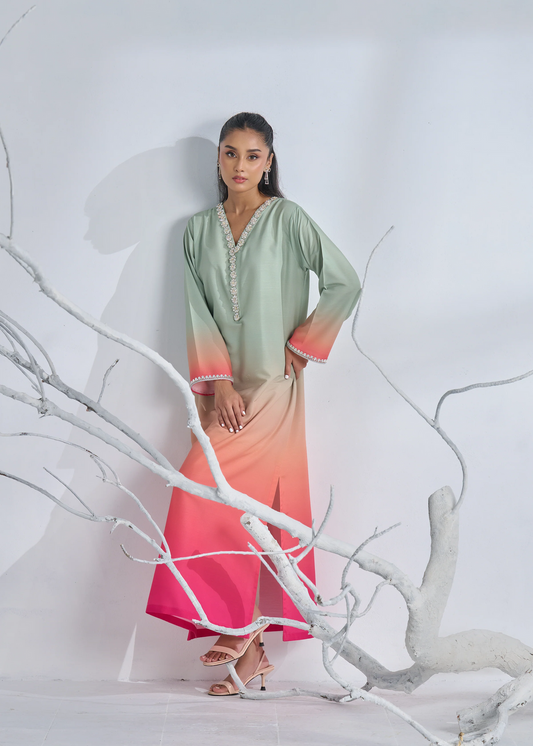 Printed Co-Ord Set (Pret) - L033