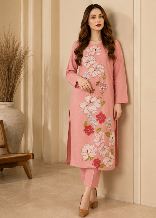 Printed Co-Ord Set (Pret) - L023
