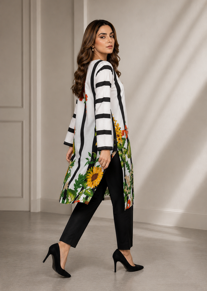 Printed Co-Ord Set - L025