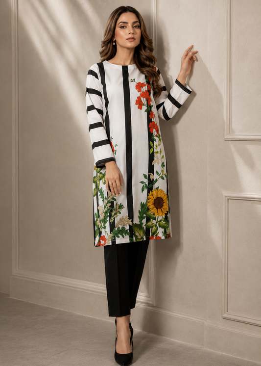 Printed Co-Ord Set - L025