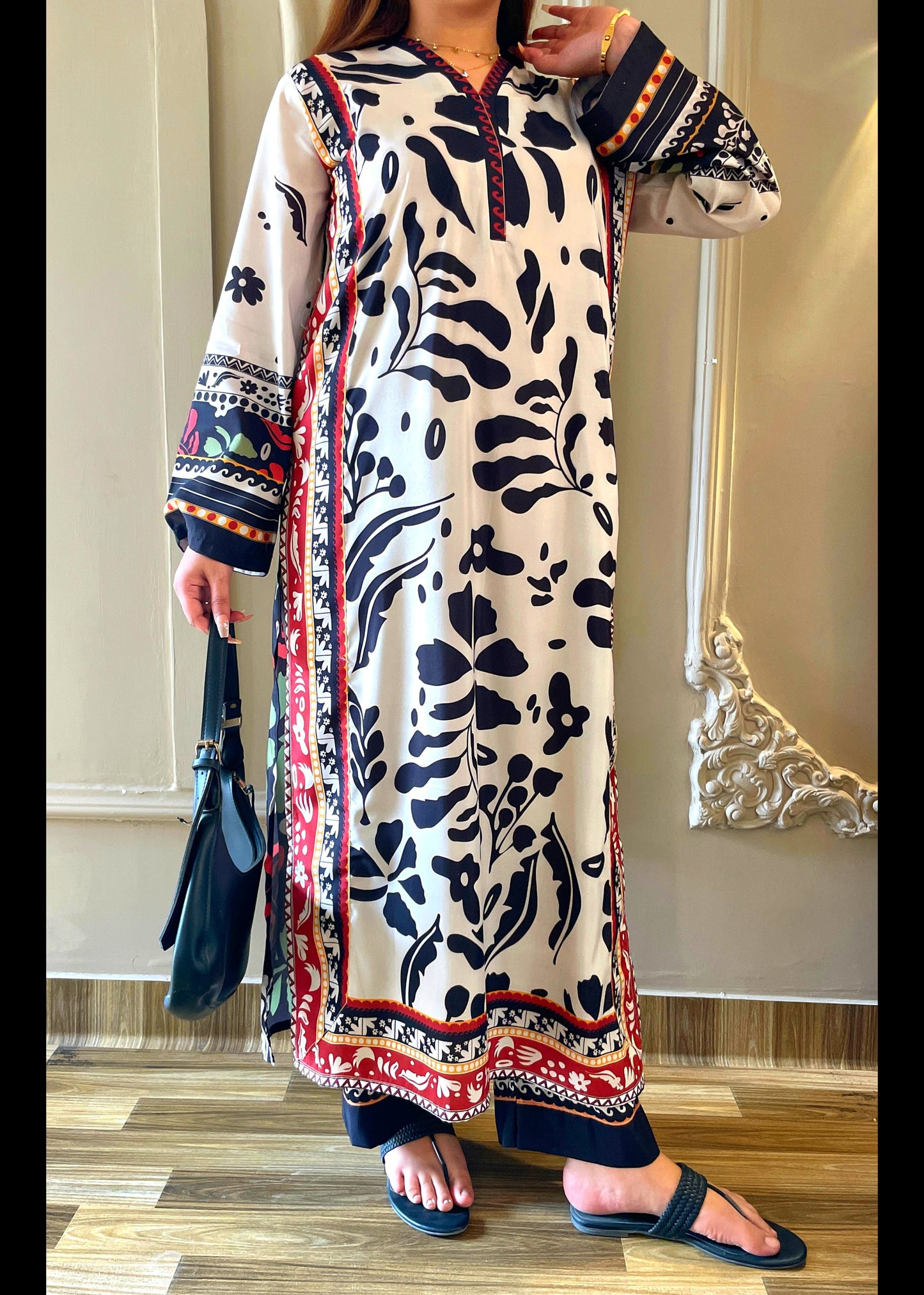 Printed Co-Ord Set (Pret) - L045