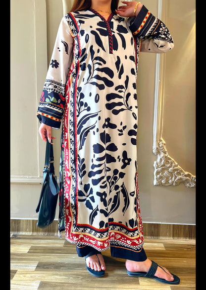 Printed Co-Ord Set (Pret) - L045