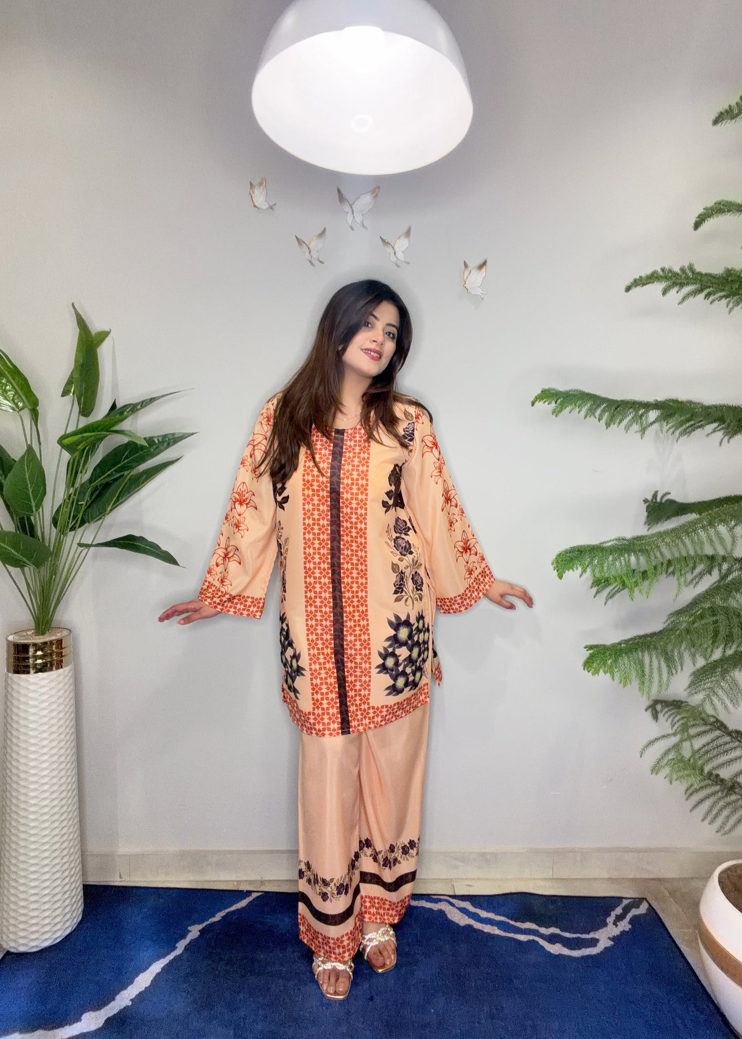 Printed Co-Ord Set (Pret) - 3050