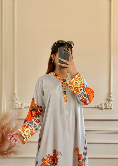 Printed Co-Ord Set (Pret) - K001