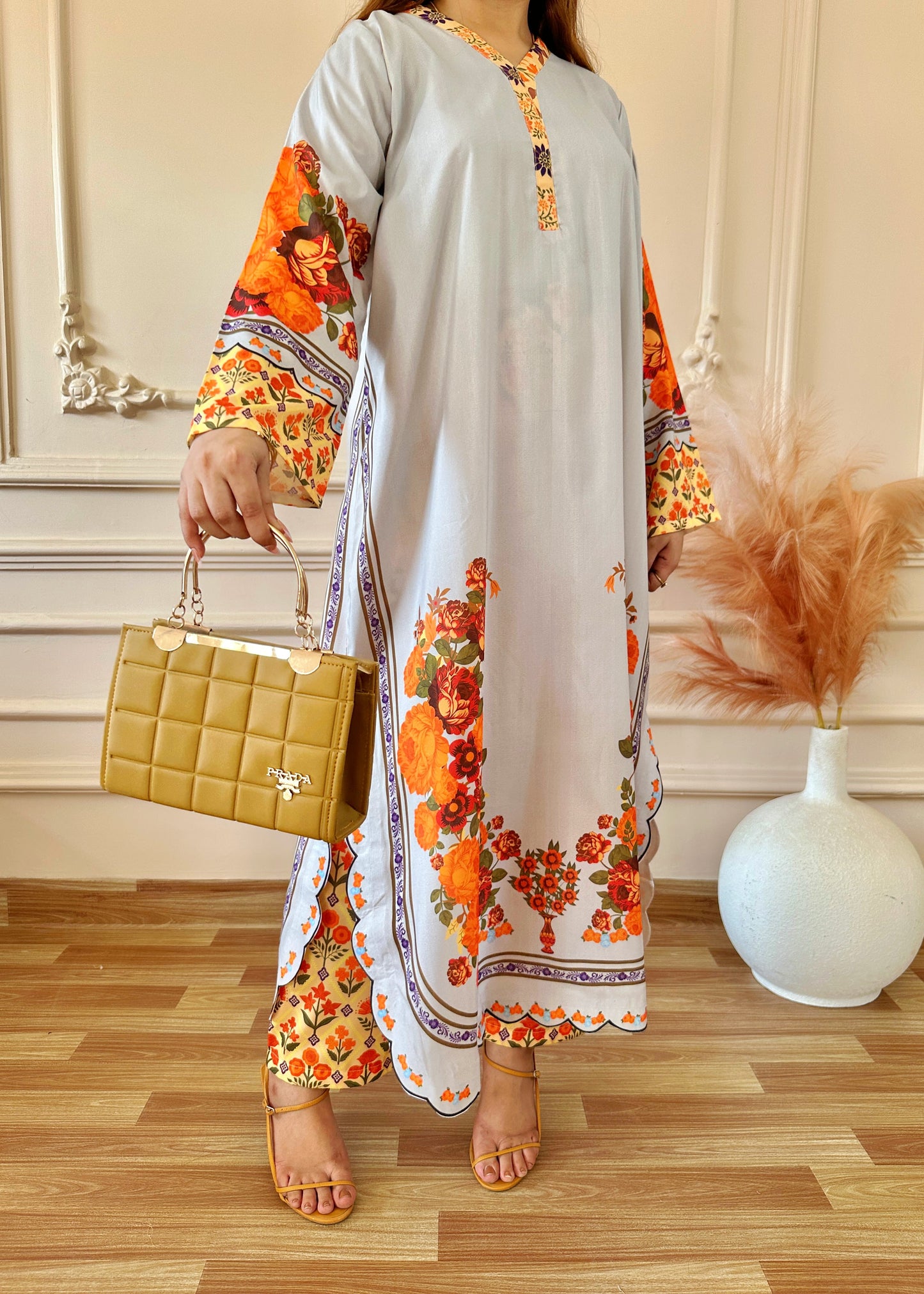 Printed Co-Ord Set (Pret) - K001