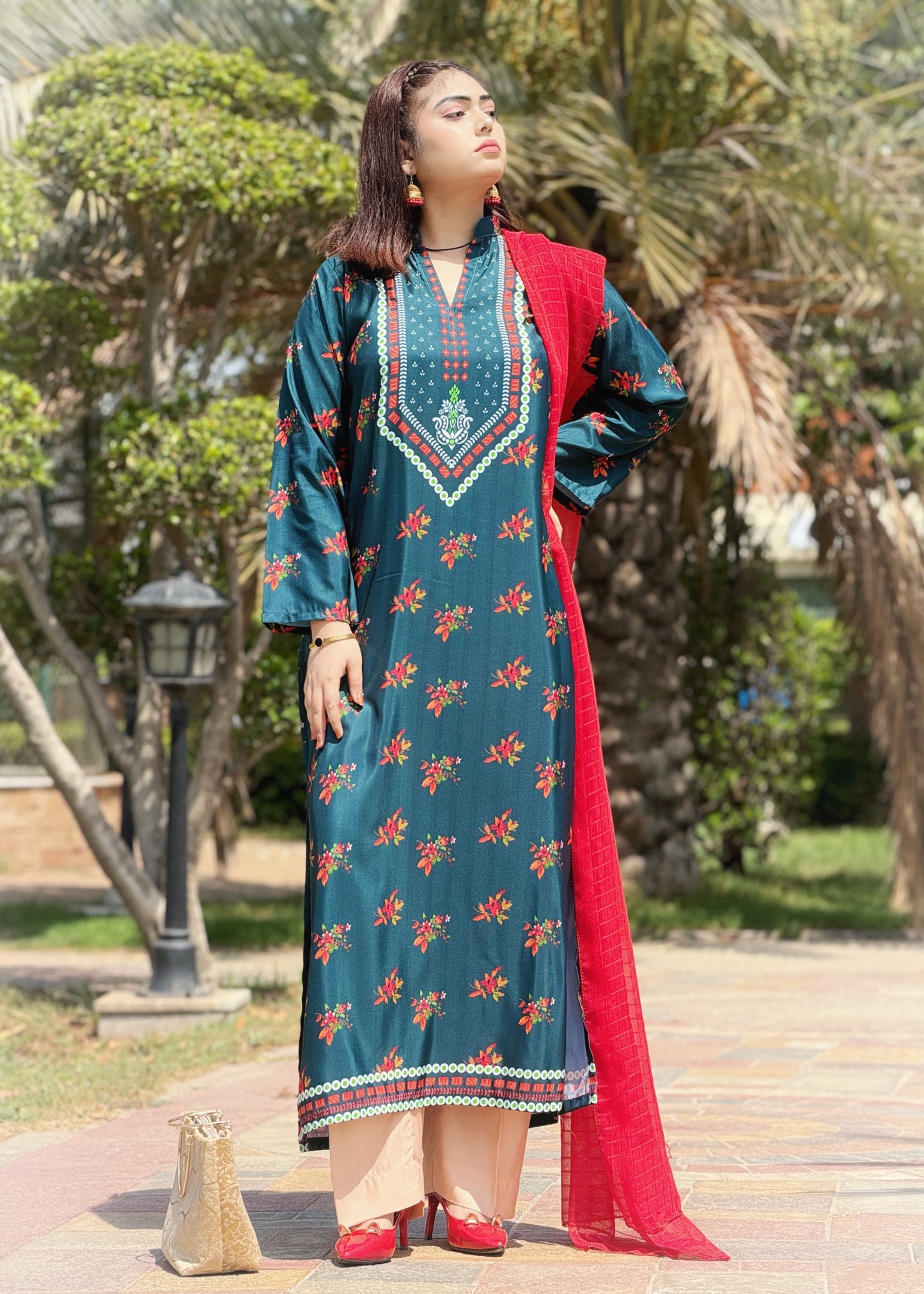 Printed Co-Ord Set (Pret) - L047