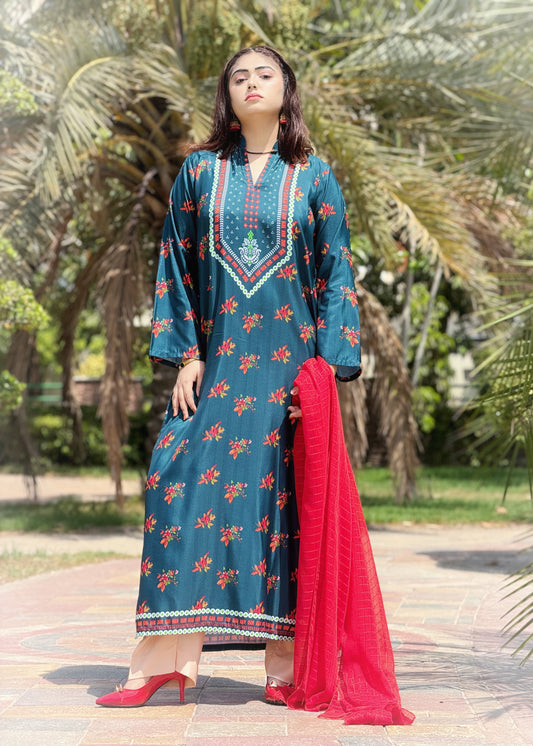 Printed Co-Ord Set (Pret) - L047
