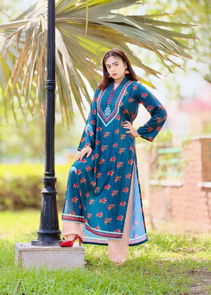 Printed Co-Ord Set (Pret) - L047