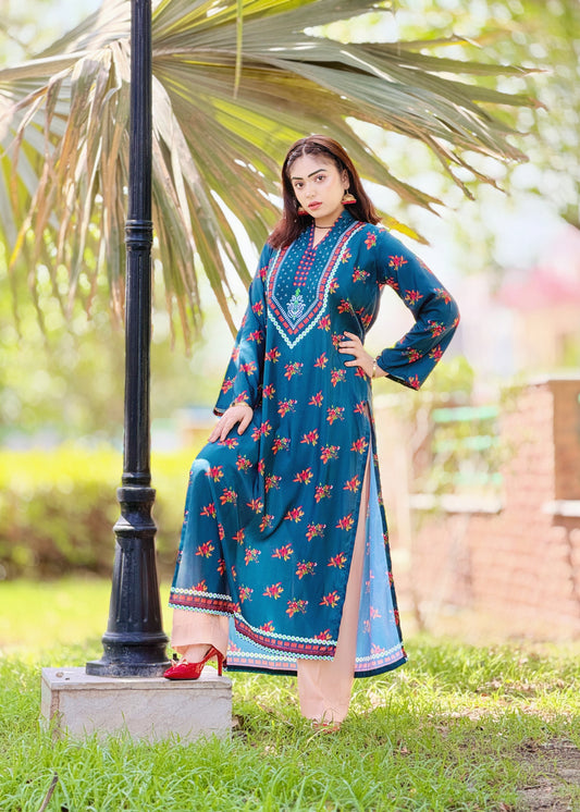 Printed Co-Ord Set (Pret) - L047