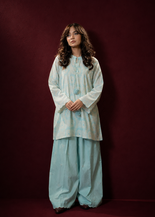 Printed Co-Ord Set (Pret) - 5030
