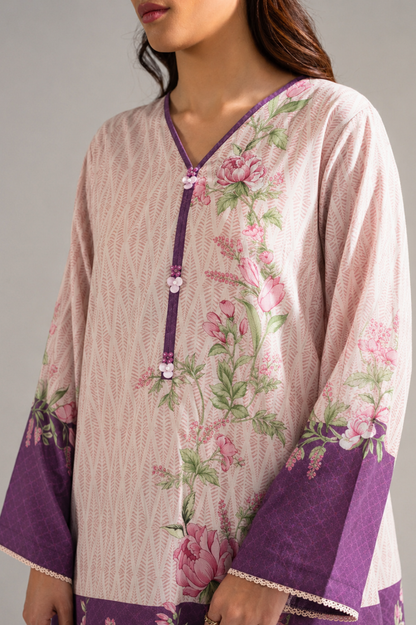 Basic Printed Lawn 3-Pieces Stitched