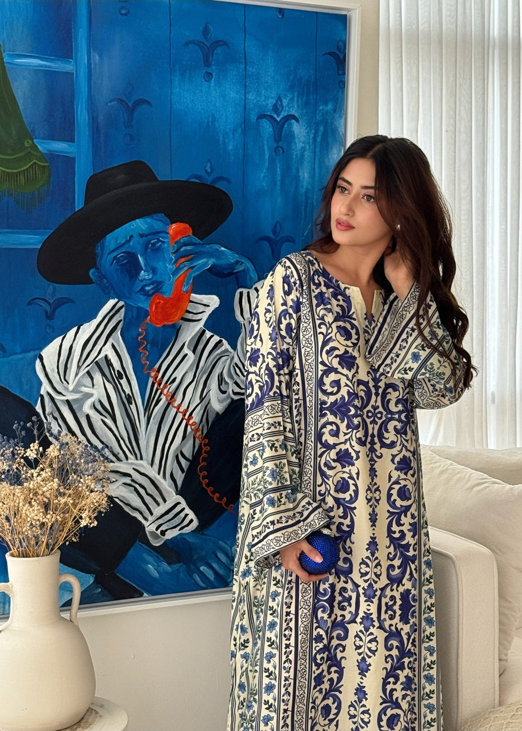 Printed Co-Ord Set (Pret) - L028