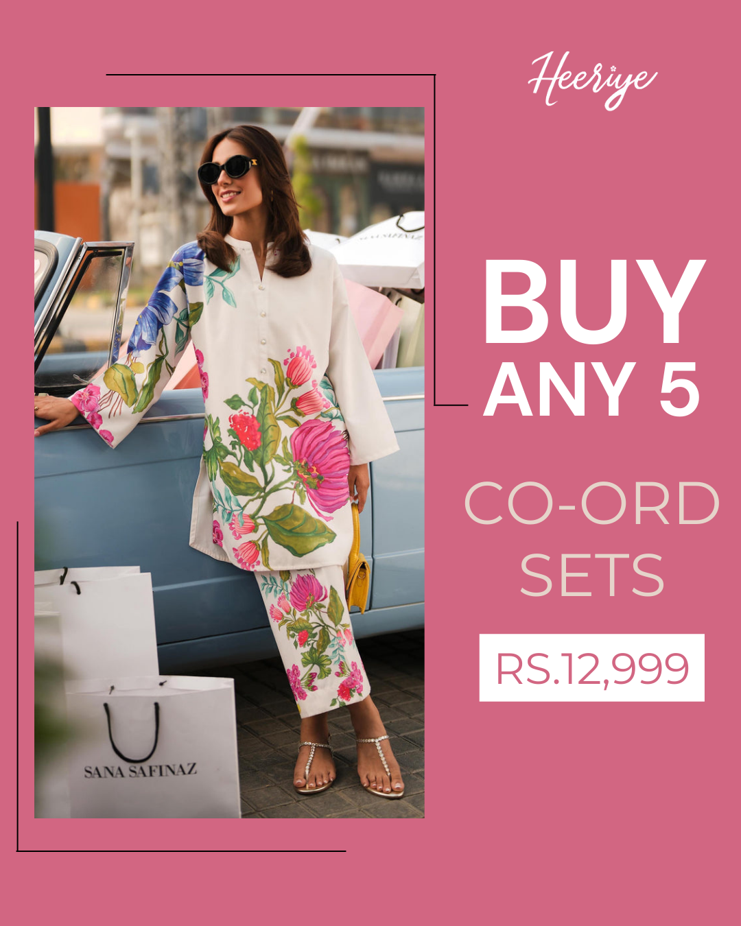 Buy Any 5 Co-Ords Sets in Rs 12,999