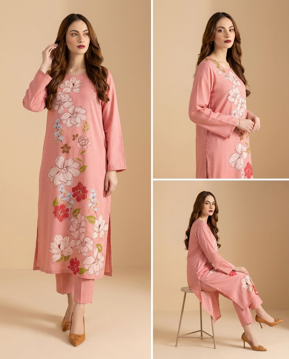 Winter Co-Ord Set (Pret) - L023