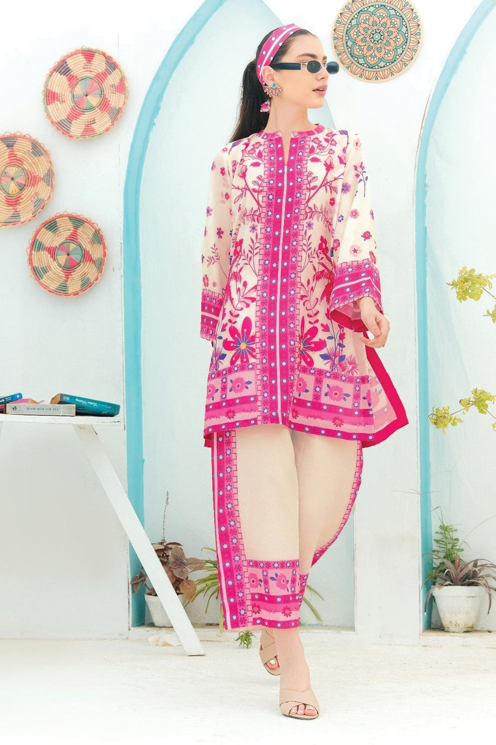 Pink-Peach Co-Ord Set (Pret) - CS01