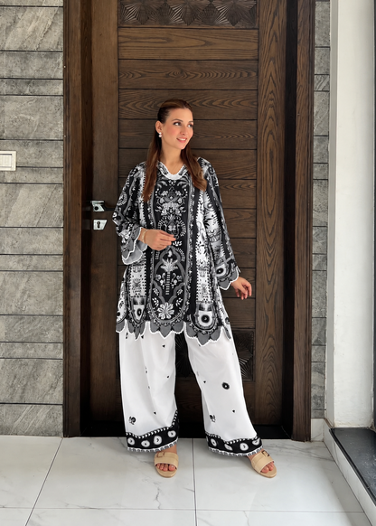 Printed Co-Ord Set (Pret) - 5060