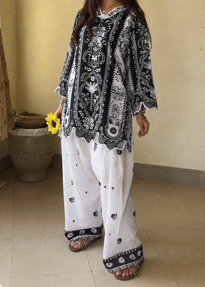Printed Co-Ord Set (Pret) - 5060