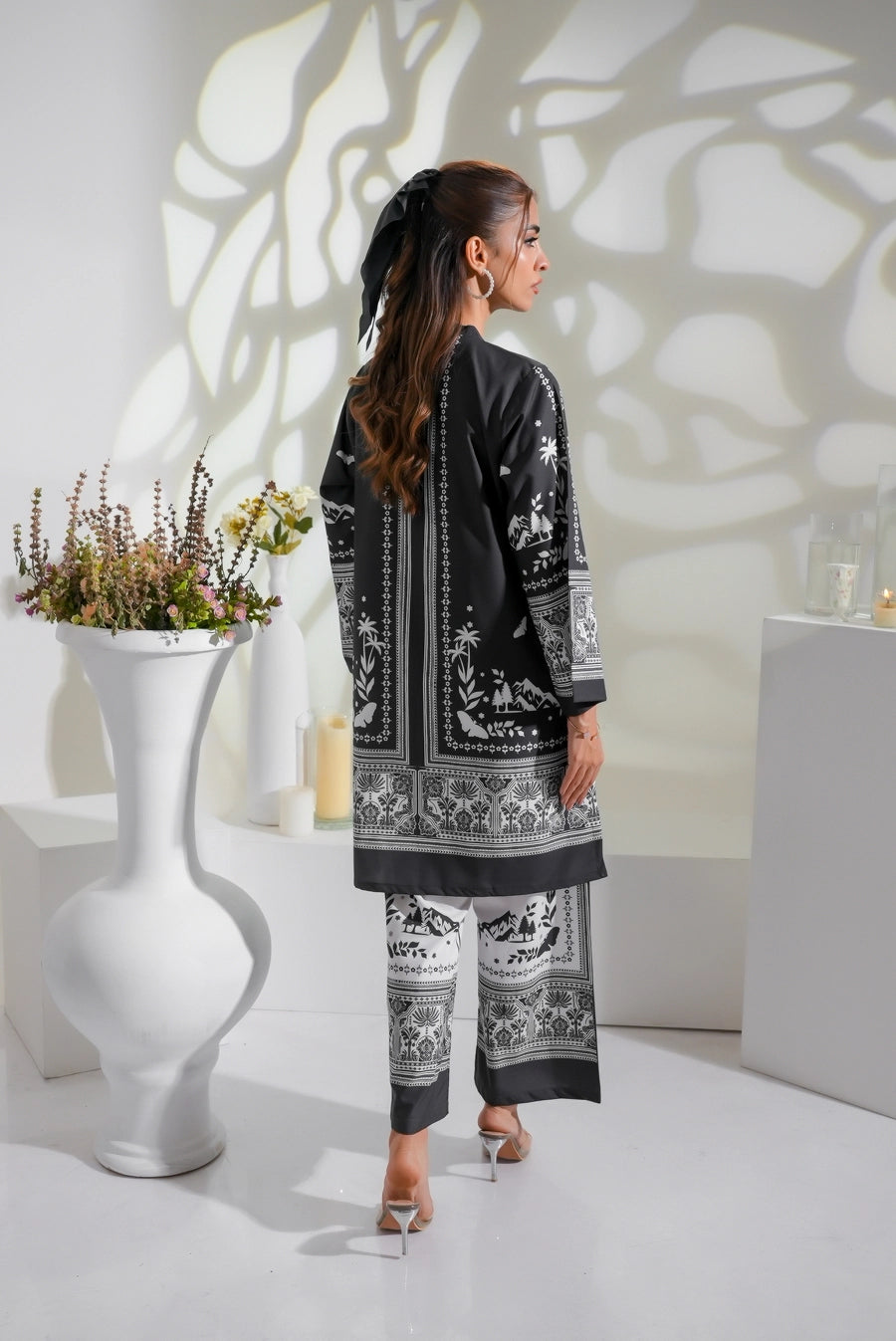 Silk Winter Co-Ord Set - S005