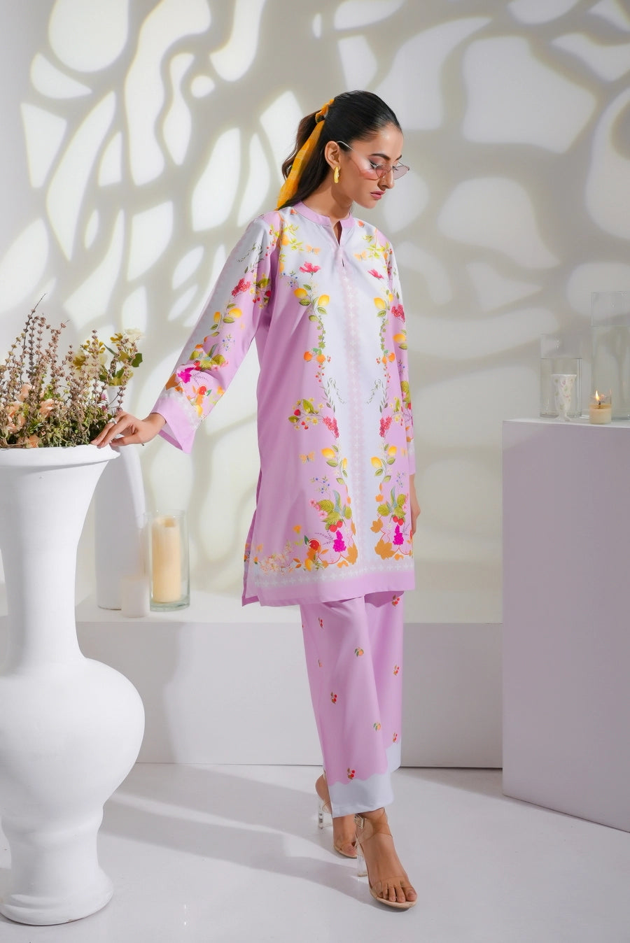 Silk Winter Co-Ord Set - S006